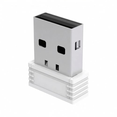 USB Dongle/Empfänger für Seenda Modell SK38-3 und SK38 Wireless Tastatur und Maus Set (Reparatur erforderlich), Weiß