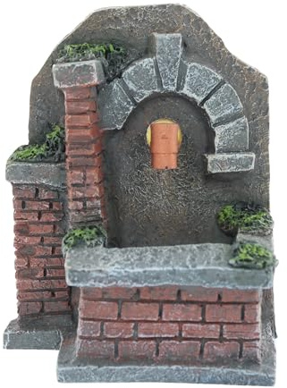 Moranduzzo Fontana con Pompa, 9x11x11 cm in Resina – Accessorio Artigianale con Getto d’Acqua – Made in Italy, Prodotto Ufficiale, Made in Italy