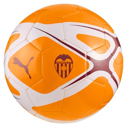 PUMA Unisex Valencia CF Culture Fußball 5, Orange Glo Team Regal Red