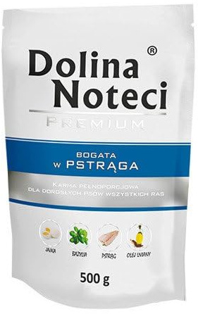 Dolina Noteci Premium Wet Dog Food 150g - Various Flavours, MIX OF TASTE (150 g (Pack of 10), Trout)