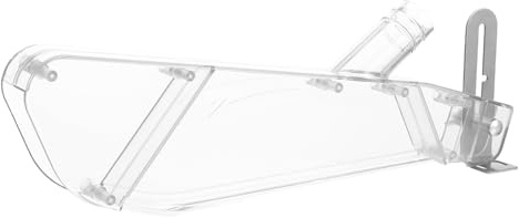 BUGUUYO Transparent Table Saw Guard Cover Shaped Riving Knife Dust Control Protective Shield for Woodworking Safety and Workshop Use
