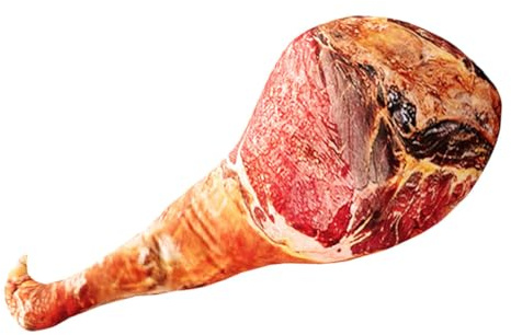 Schinkenkissen Großes Plüschtier aus Plüsch PP Baumwolle Weihnachten Party