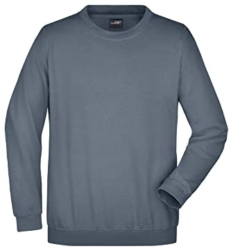 James & Nicholson Herren Round-Sweat-Heavy Sweatshirt