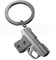Metalmorphose MTM973 Schlüsselanhänger, Pistole, Schwarz, grau, one size, Einzigartig