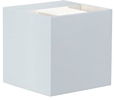 Wandaufbauleuchte LED Cybo eckig 2x3W weiß 80x80mm