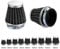 Filtro dell'aria universale per moto, 35 mm, 39 mm, 42 mm, 44 mm, 48 mm, 50 mm, 52 mm, 54 mm, 60 mm