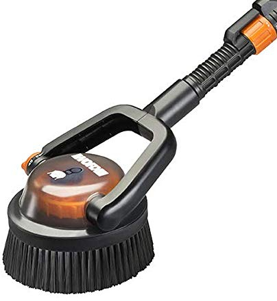 WORX WA1821 Hydroshot Hartbürste, Schwarz