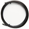 PICSIL Cavo di ricambio per corda per salto cross training, cavo in acciaio rivestito in pvc, lunghezza 3m, spessore 2,5-3mm, compatibile con altre marche Nero bianco 2,5 mm