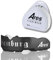 Ares Fightwear® Slim Fit Mundschutz Boxen inkl. Aufbewahrungsbox für Kampfsport, MMA & Athleten I Maximaler Zahnschutz dank Optimaler Passform I Profi Mouthguard für Herren & Damen