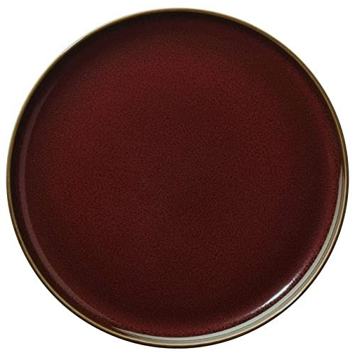 YODECO Rusty Red Dessertteller, 21 cm, Modern, Rot