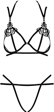 Obsessive Erotische Dessous-Set-E32649 Mehrfarbig L/XL