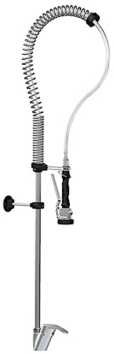 MBH Robinet de douche cuisine industrielle mitigeur pour hôtellerie. Robinet professionnel pour éviers de bar et restaurant.