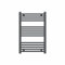 Go Bathrooms Nola Bathroom Towel Rail Heated Bathroom Radiator Wall Mounted Ladder Rail Grey - 770mm x 500mm