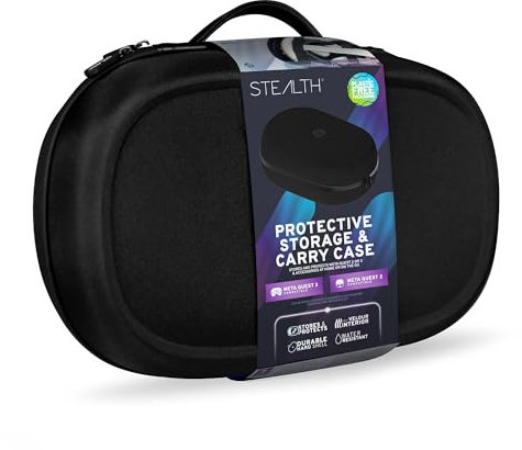 Stealth SCHÜTZENDE AUFBEWAHRUNGS- UND Tragetasche - Kompatibel mit Oculus Quest 2 & Oculus Quest 3