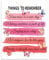 arricraft Wanddekoration Mit Positiven, Inspirierenden Zitaten, 1 Stück, Things To Remember Druckpapier, Ungerahmt, Rosa, Motivierendes Poster, Bild Für Zuhause, Büro, Schlafzimmer