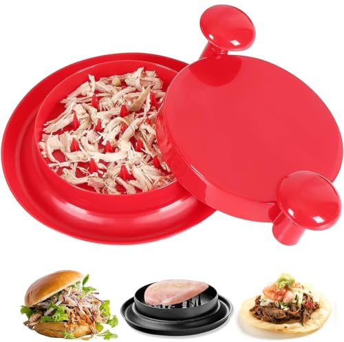 Chicken Shredder, Rutschfestes Schnellzerkleinerungswerkzeug Für Hähnchen Mit Ergonomischem Griff, Geeignet Für Hähnchen, Rind Und Schweinefleisch (B)