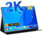 EVICIV Portable Monitor 16 Inch monitor 2K 2560 * 1600 Monitor, 500 Nits,100% sRGB, Contrast 1200:1, IPS Screen with HDMI and Type-C, Second Monitor for Desktop/PC/Laptop/PS/Switch