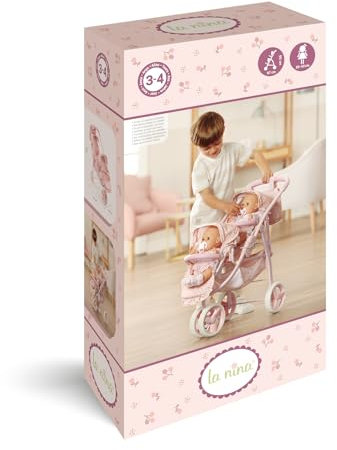 Diset Twin Stroller Olivia, a partire da 4 anni