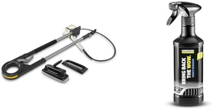 Kärcher Teleskopstrahlrohr TLA 4 Reinigungsset für Fassaden und Glasflächen, passend für Kärcher Hochdruckreiniger & Insektenentferner RM 618 (500 ml) für die schonende Reinigung von Fahrzeugen