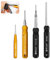 JRready ST5227 Entriegelungswerkzeug Satz Abnehmbar TE/AMP/HARTING D SUB Serie HAN Serie WAIN Serie Massivkontakte Steckverbinderklemmen Auspinwerkzeug Terminal Removal Tool Kit