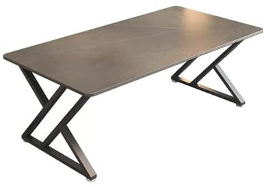 Oficina en casa, oficina, oficina, oficina, moderno, minimalista escritorio, mesa, ordenador, placa de roca, oficina, estación de trabajo, mesa individual, moderna (dimensiones: 120 x 60 x 75 cm) (One