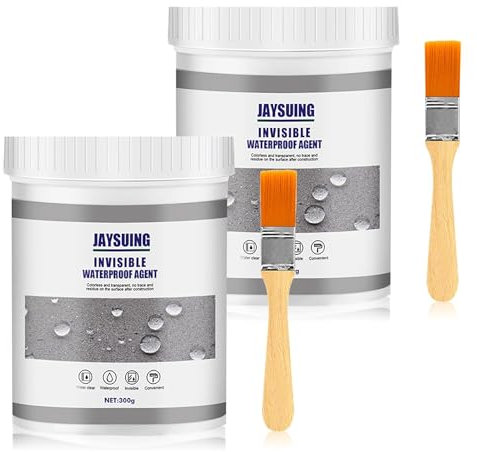 Sellador Invisible Impermeable 600g Sellador Impermeable Transparente Agente Aislante Transparente Sellador Fugas Agua Sellador Impermeable para Baño, Inodoro, Azulejos, Paredes, Techo