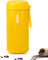 Kisuomaoyi Small Stainless Steel Water Bottle 150ML, Leak-Proof Insulated Flask with Double Wall Vacuum, Mini Flask with Portable Handle for Hot & Cold Drinks (Yellow)