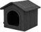 Sales Core Hundehöhle Hundehütte Hundebett Hundebox - Schwarz - R2: 38 x 44 x 45 cm - Indoor/Outdoor Katzenhütte Hundehaus Hundestrandkorb Hundekorb