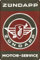 LUCKYLINDE - Blechschild passend für Zündapp Moped Fans - Retro Oldtimer Schild, Werkstatt, Garagen Deko (20 x 30 cm)