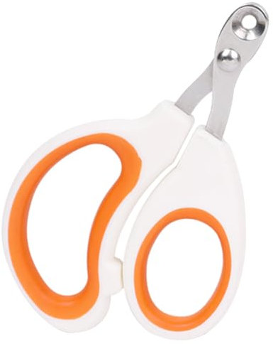 WOLMIK Cat Nail Clipper - Cat Claw Nail Clippers for Trimming, Pet Nail Clippers with Circular Cut Hole, Avoid Over Cutting Paw Trimmer, Professional Grooming Tool for Kitten, Puppy, Small Animals