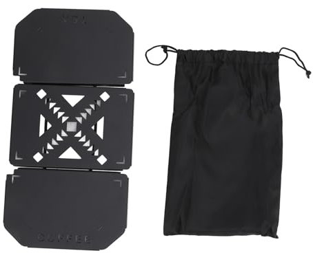 plplaaoo Aluminiumlegierung Klapptischtisch für Stanley Lunchbox tragbare Camping- und Angelzubehör verbessert das Kaffee im Freien im Freien