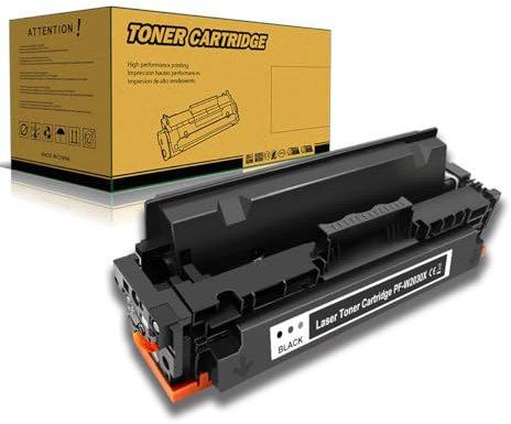 Amla Toner Kompatibel mit HP 415X Toner Schwarz für HP W2030X Toner HP 415XK für HP Color Laserjet pro MFP M479dw M454dn M454dw M479fdn M479fdw M479fnw HP Color Laserjet Enterprise M455dn M480F W2030A