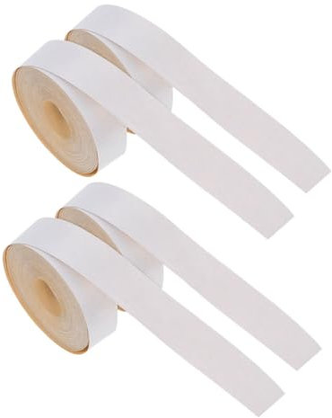 Alipis Lot De 4 Rouleaux De Tissu Adhésif Pour Abat-jour, 5 M,