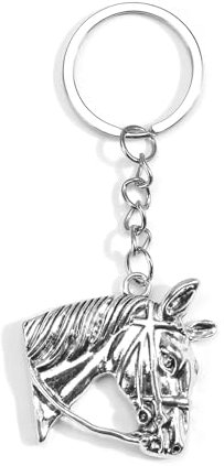 Porte-Clés Tête De Cheval Magnifique, Un Petit Cadeau Pour Les Femmes, Un Cadeau Attentionné Pour Les Amis, Des Détails Exquis, Un Porte-Bonheur, Mignon Et élégant
