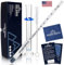 Hydrometer-Alkoholmessgerät-Test-Kit: Destillierter Alkohol, nachverfolgbares Alkoholtester-Set mit Glasgefäß zur Proofation von Destillierten Spirituosen, hergestellt in Amerika