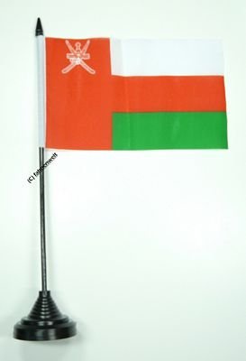 Fahne/Tischflagge Oman NEU 11 x 16 cm Flaggen