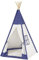 howa Tipi Zelt Sterne weiß/blau incl. Bodenmatte, 185 hoch