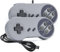 Rii Gaming GP100 - Coppia Gamepad Controller USB compatibili con PC (Windows, Mac, Linux) e Raspberry Pi (Grigio)