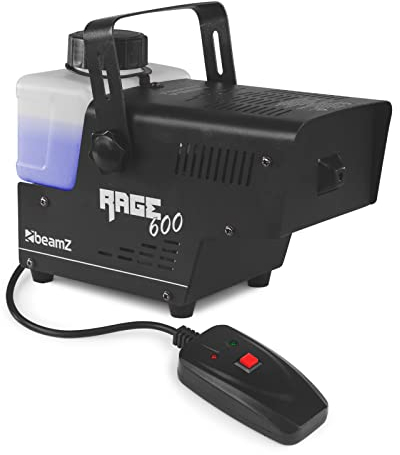 BeamZ Rage 600I Smoke Machine 0,5L Schwarz, Weiß 600W Rauchmaschine 600W 220-240V 50Hz 110mm 235mm 150mm