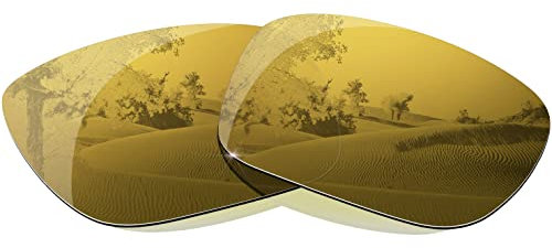 HiCycle2 Lentes polarizadas de repuesto para gafas de sol Oakley Holbrook OO9102 (bronce)