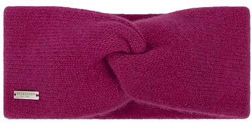 Seeberger Lasuna Kaschmir Stirnband Stirnwärmer Headband Ohrenschutz (One Size - fuchsia)