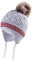 LANGZHEN Kleinkind Nette Pompom Design Beanie Stricken Warme Winter Hüte für Kleinkind Baby Boys (Grau, L,2-4 Jahre)