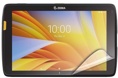 Mobilis Pellicola Protettiva Antiurto IK06 per Tablet Zebra ET40 - ET45 10, Ultraresistente, Facile da Installare Senza Bolle d'Aria, Transparente