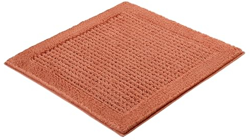 Kleine Wolke Badteppich, Baumwolle, Terracotta, 60x60cm