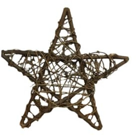 Alipis 1 Stück Partydekorationen Weinrebenkranz Basteln Weihnachtssterndekorationen Ornamente Rattenverzierung Topper Star Weihnachtskranz Weinrebe Kranz Protokoll Weihnachten Traube