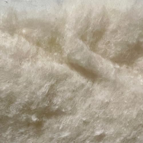 pemmiproducts Bastelwatte, 100% Haifa Baumwolle, 10 kg, fein, (EUR 19,50/kg), kompostierbar, Watte, Füllwatte
