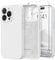SuydanBox Magnetic for iPhone 14 Pro Max Case, Compatible with MagSafe, [Full Camera Protection][Screen Protector] Silicone Shockproof Protective Phone Case for iPhone 14 Pro Max 6.7, White