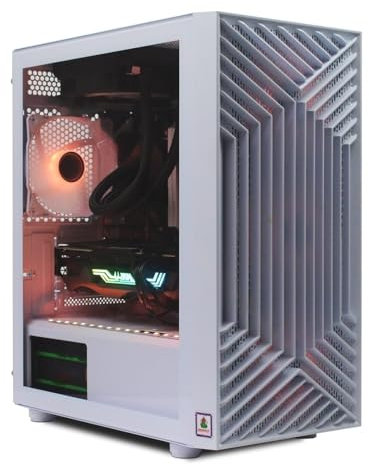 BEDROCK TOPAZ Gaming PC – RTX 5070 12GB – i5 14400F – 32GB DDR5 – 1TB Gen4 M.2 – AIO Liquid Cooling – Windows 11 – Wi-Fi