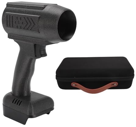 Jet Dry Blower Wiederaufladbarer für 18/20V Batterien, bürstenloser 50mm Motor mit Schubkraft bis zu 1000g, portables TurboLuftgebläse, 150.000 U/min