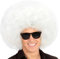 Hatstar XL Afro Perücke | Kraushaar Lockenkopf Perücke | Rasta Afroperücke | Kostüm Hippie Accessoire für Karneval und Fasching (weiss)